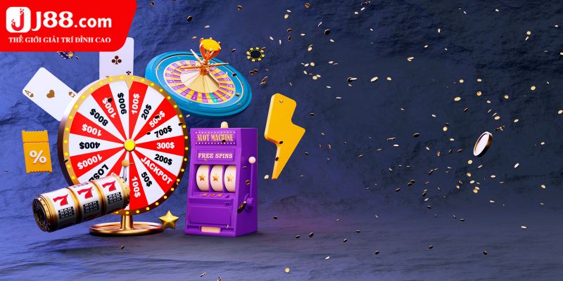 Đa dạng các sản phẩm giải trí tại casino J88